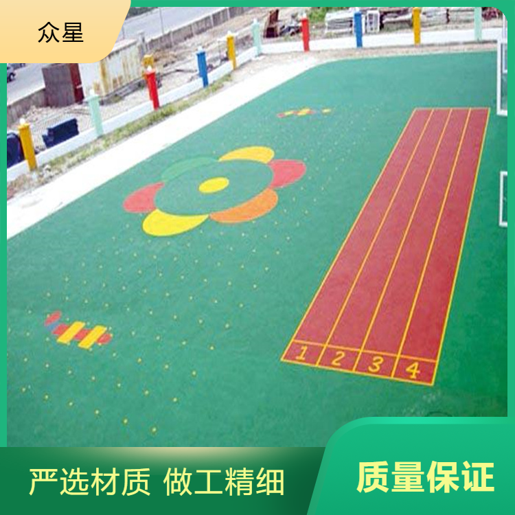 天水市橡胶跑道塑胶地坪 - 价格